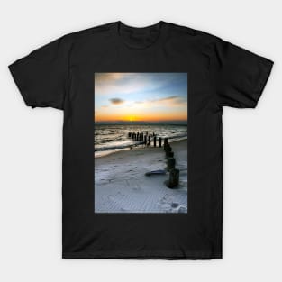 Sunset on Lake Michigan T-Shirt